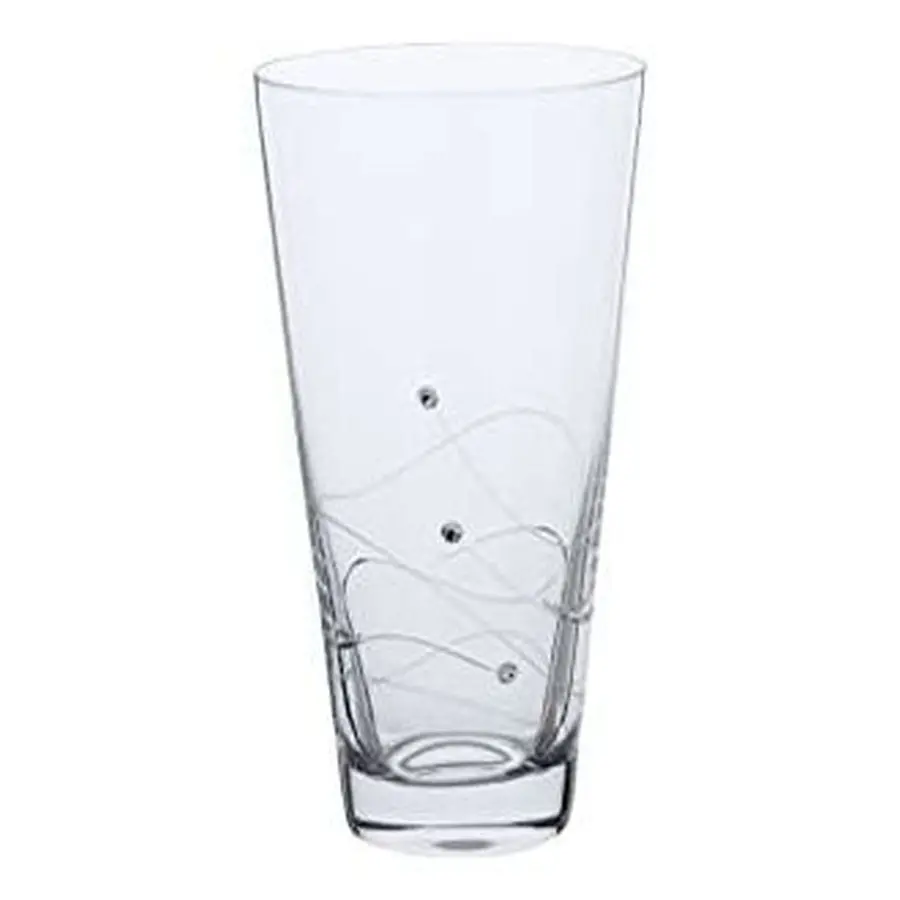 Dartington Crystal Small Conical Vase 1