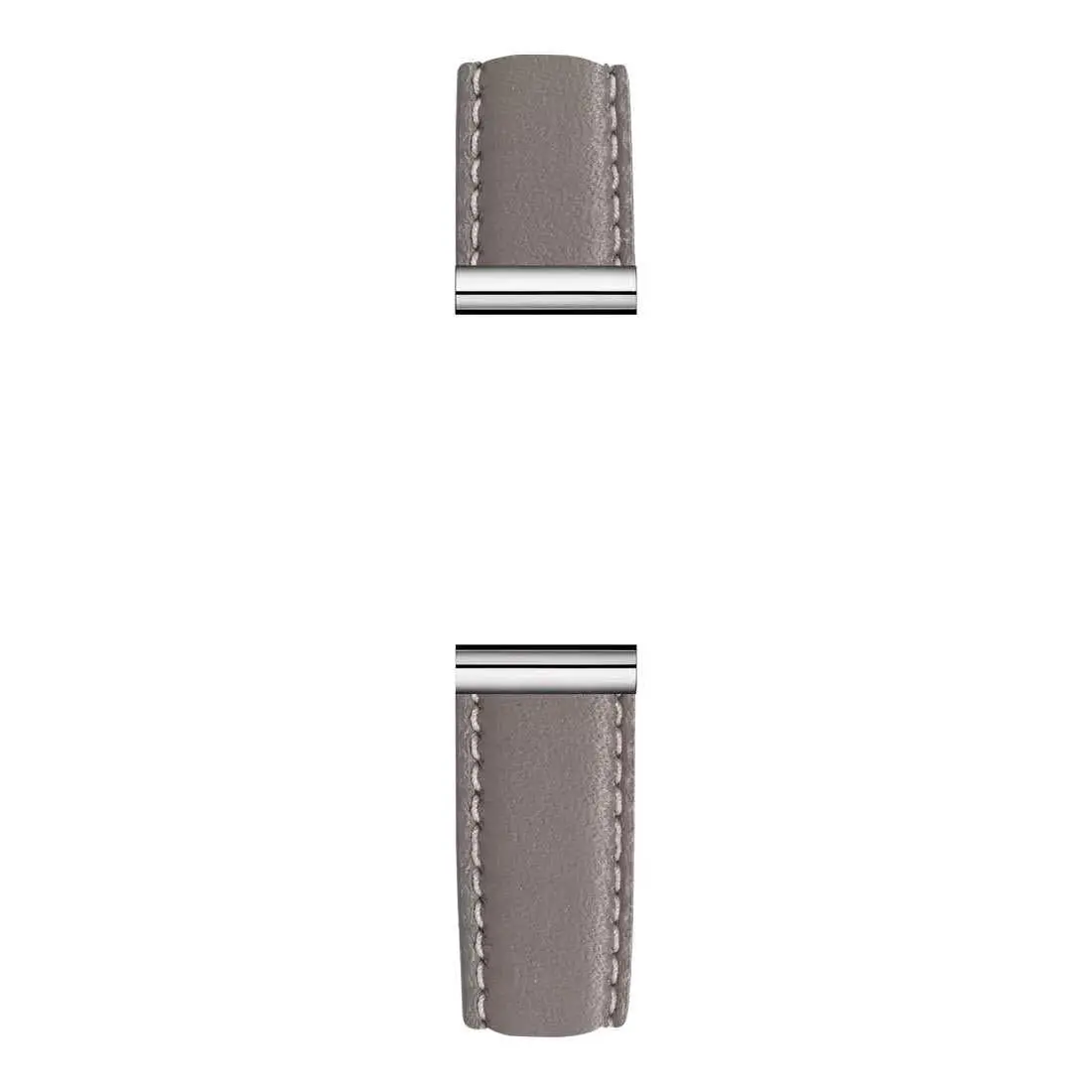 Antarès Interchangeable Watch Strap – Grey Leather / Stainless Steel 1