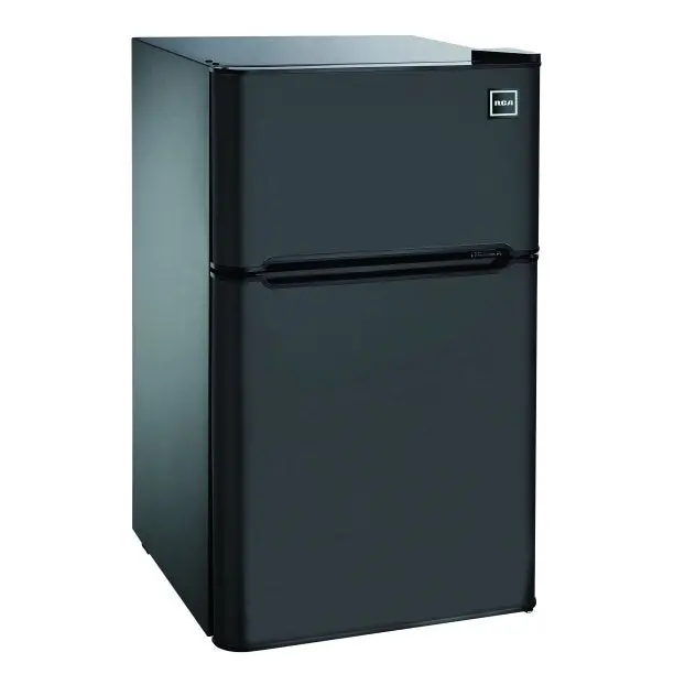 Rca Rfr832-Black 3.2 Cu Ft 2-Door Comapct Mini Fridge W/ Top Freezer - Black 1