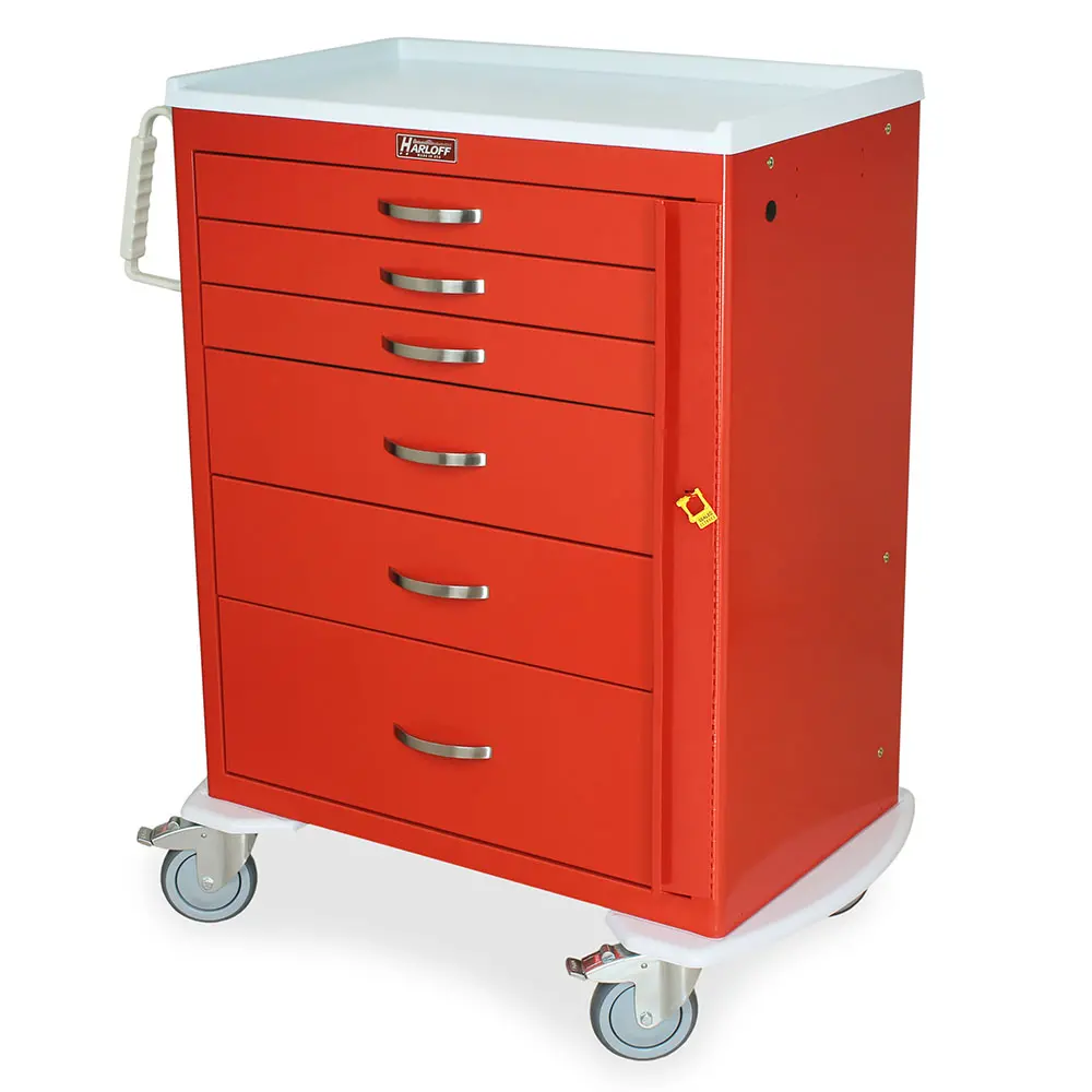 M-Series Tall Emergency Crash Cart 1