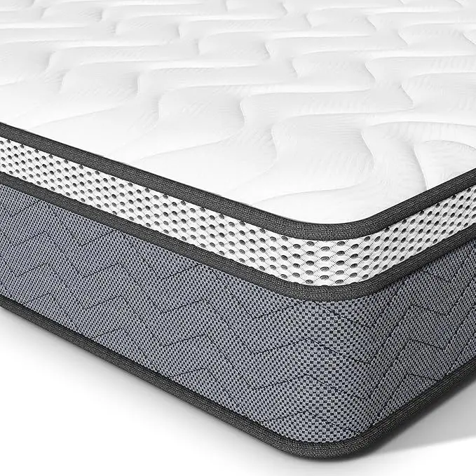 Full Hybrid Innerspring Mattresses, 12 Inch Plush Mattress Foam Spring Mattress, Full Size Mattress Bed In A Box With Pressure Relief, 75 X 54 X 12 Inch Mattress For Full Bed Frames, Medium Firm 1