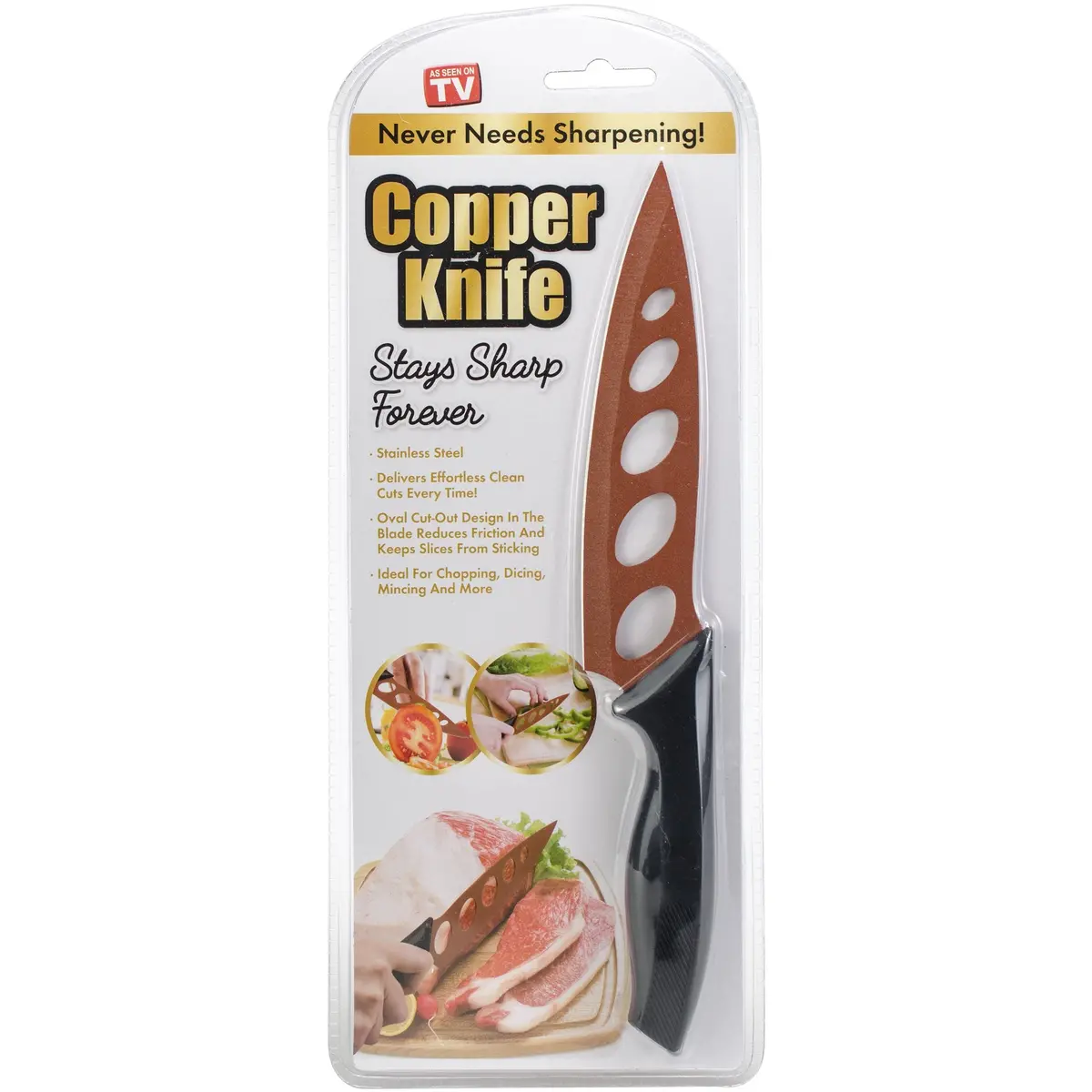 Tekno Tek090 As Seen On Tv Copper Knife - Brown 1