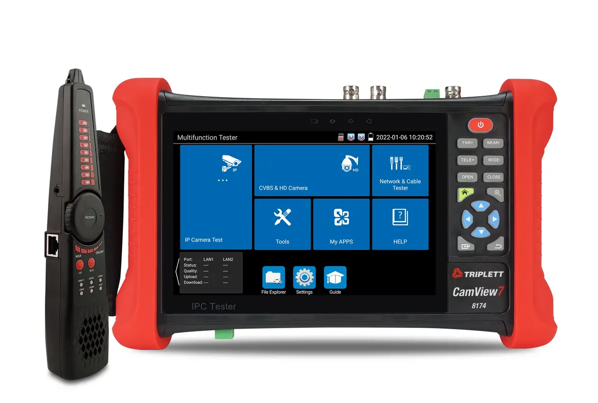 Camview 7" Camera Tester With 2.4Ghz Spectrum Analyzer - (8174) 1