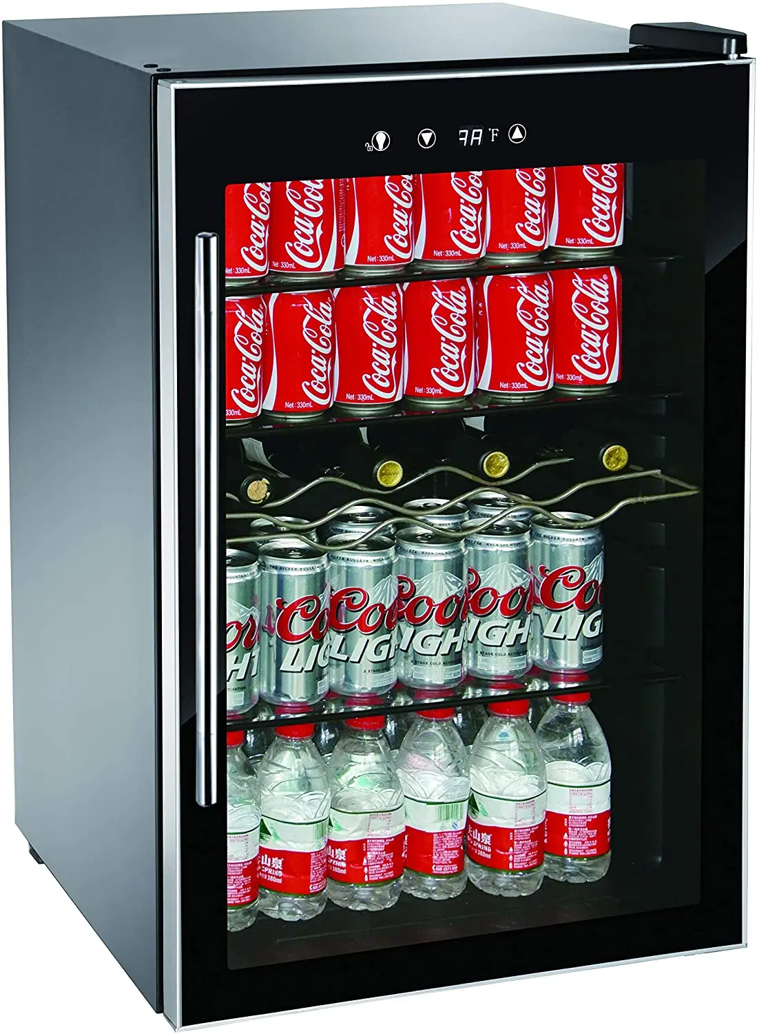 Rca Rmis1530 Single Zone 22 In. 4-Bottle Or 110 (12 Oz.) Can Beverage/Wine Cooler 1