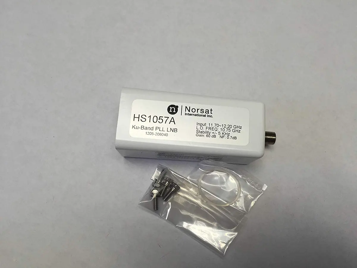 Norsat Hs1057a Ku-Band Pll Lnb Commercial Grade Professional 1