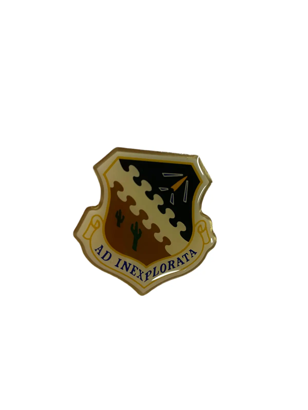 Ad Inexplorata Lapel Pin 1