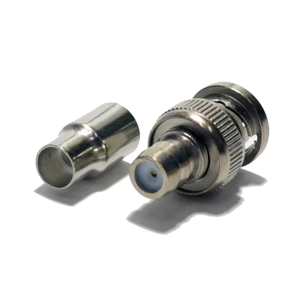Logico Bnc122 Coaxial Cctv Camera Bnc Male Connector Adapter 1