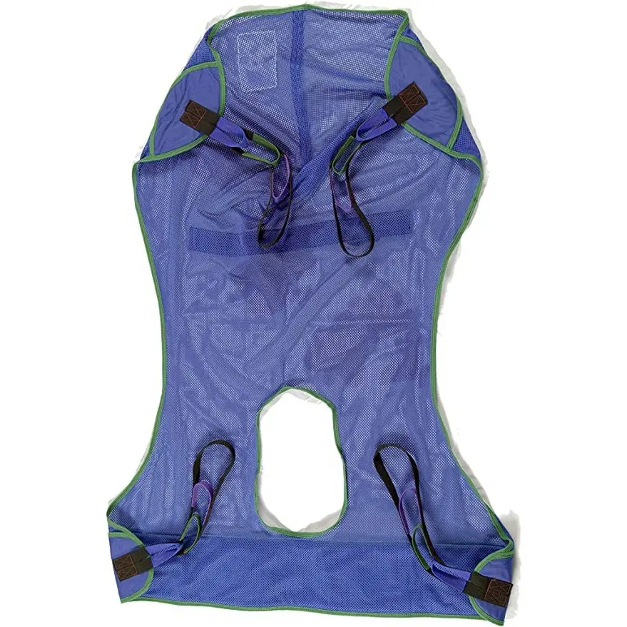 Universal Full Body Mesh Lift Sling W/ Commode Opening 1