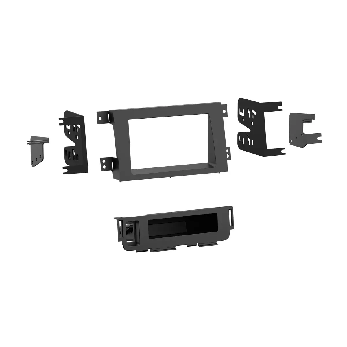 Metra 95-7884B Double Din Stereo Install Dash Kit For Select Honda Ridgeline 2005-2014 Vehicles 1