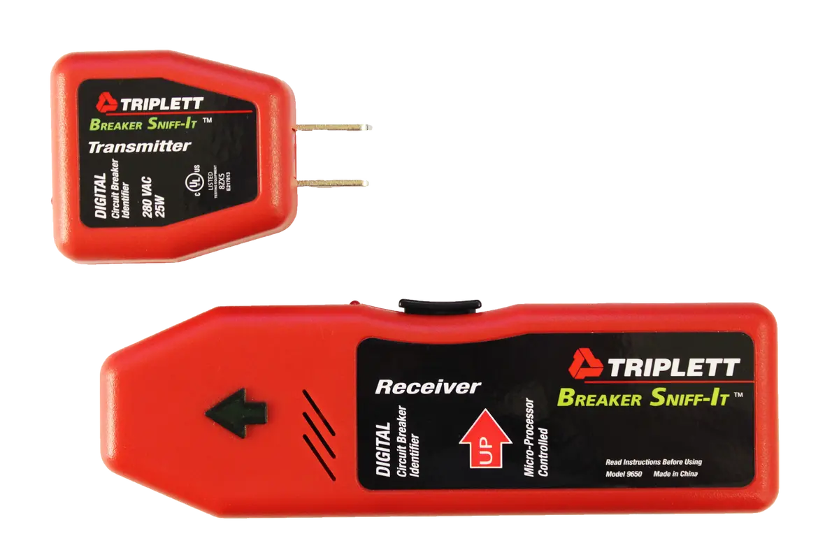 Open Box - Breaker Sniff It™ Micro-Processor Circuit Breaker Locator: 120/220 Vac Transmitter - (9650-Ob) 1