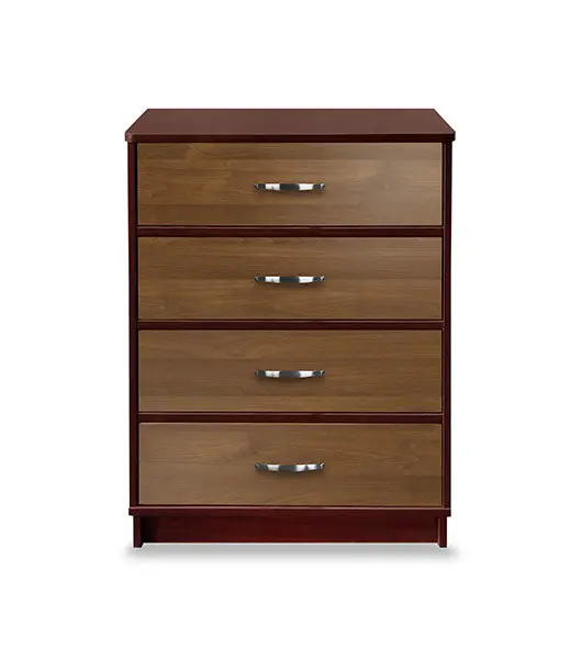 Contemporary Collection 4 Drawer Chest - 2 Tone Facility Rooms 108-111 1