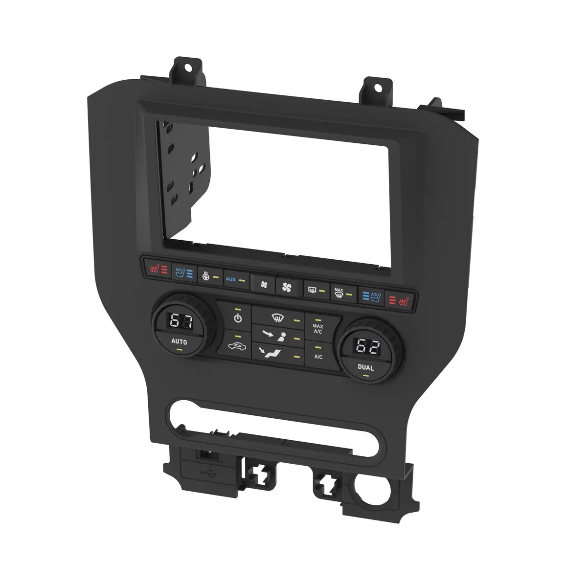 Metra 99-5866Ch Single Din Dash Kit For Select Ford Mustang 2015-Up (With Factory 8" Screen) 1