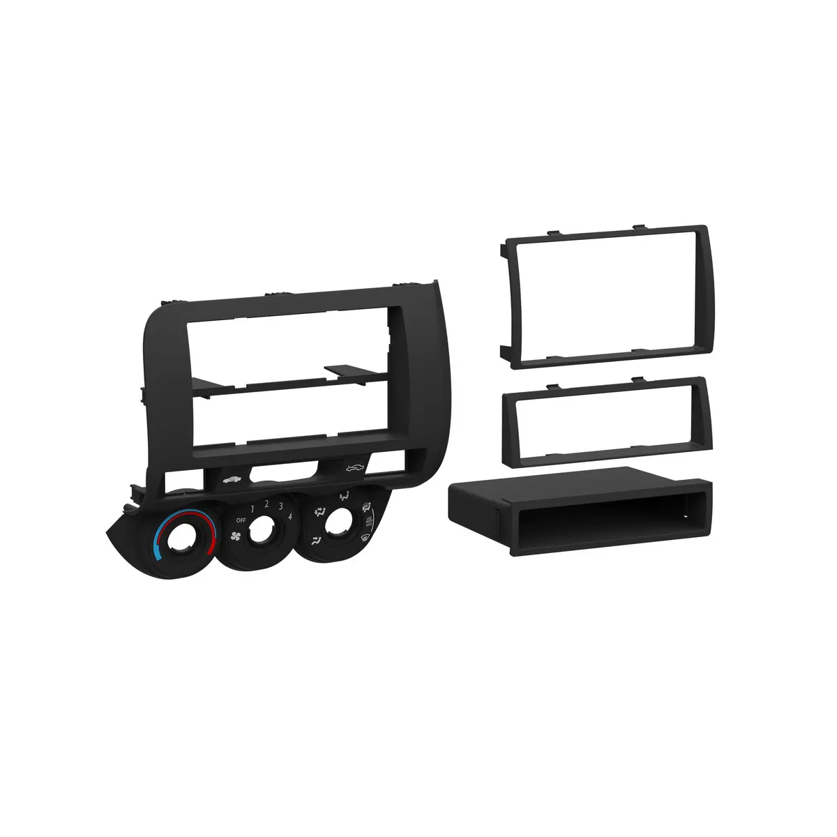 Metra 99-7872 Single/Double Din Stereo Dash Kit For 2007-08 Honda Fit 1