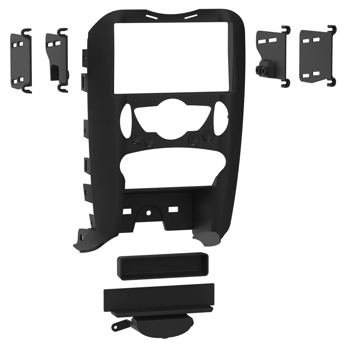 Metra 99-9309 Single/Double Din Stereo Dash Kit For 07-10 Mini Cooper 1