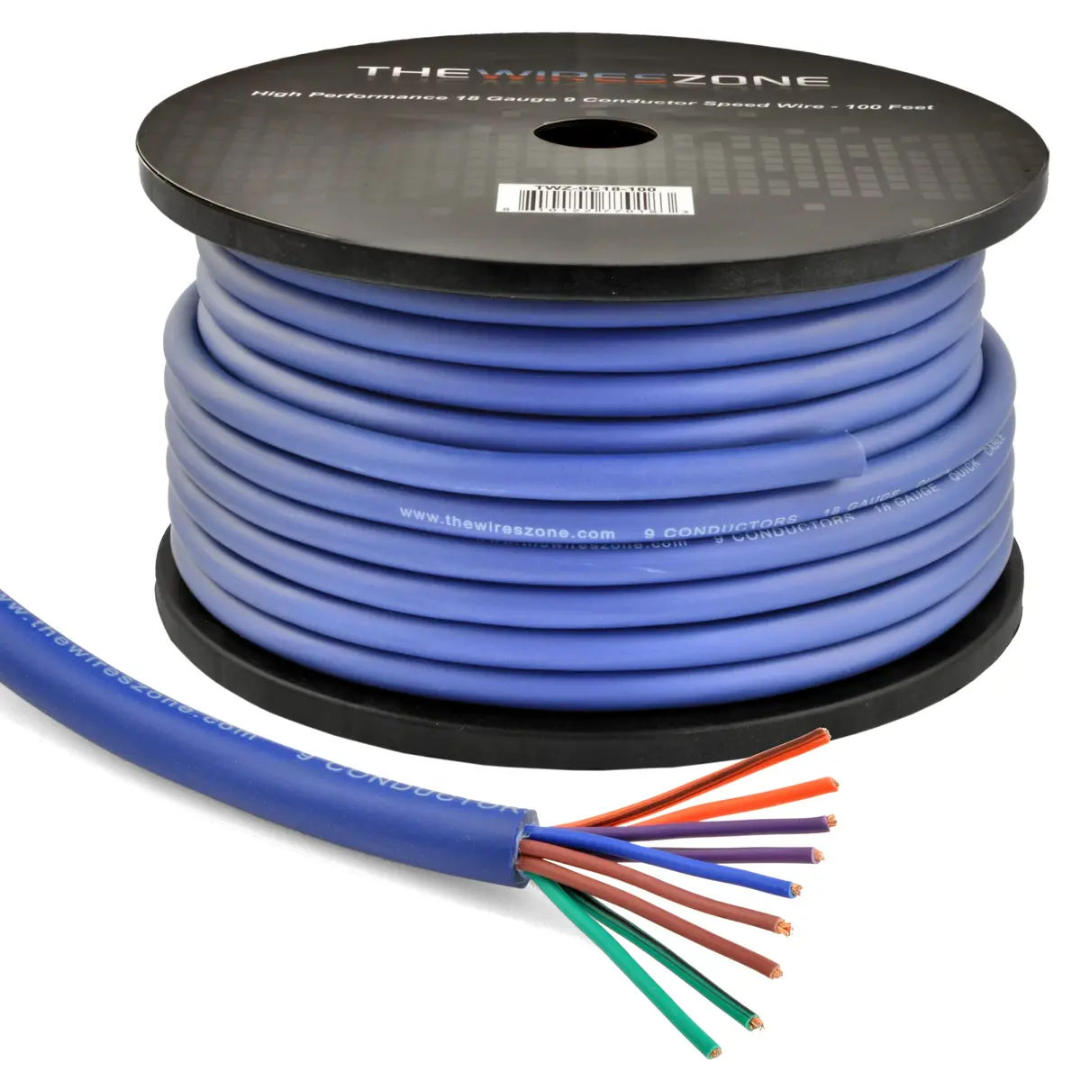 High-Performance 100Ft 9 Conductor 18 Gauge Cca Quick Cable Speed Wire 1