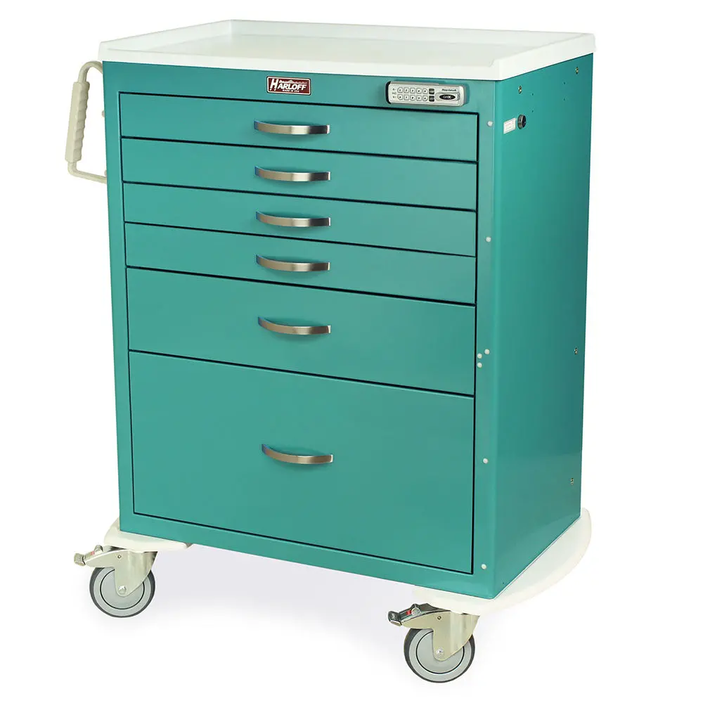 M-Series Tall Procedure Cart, Standard Width 1