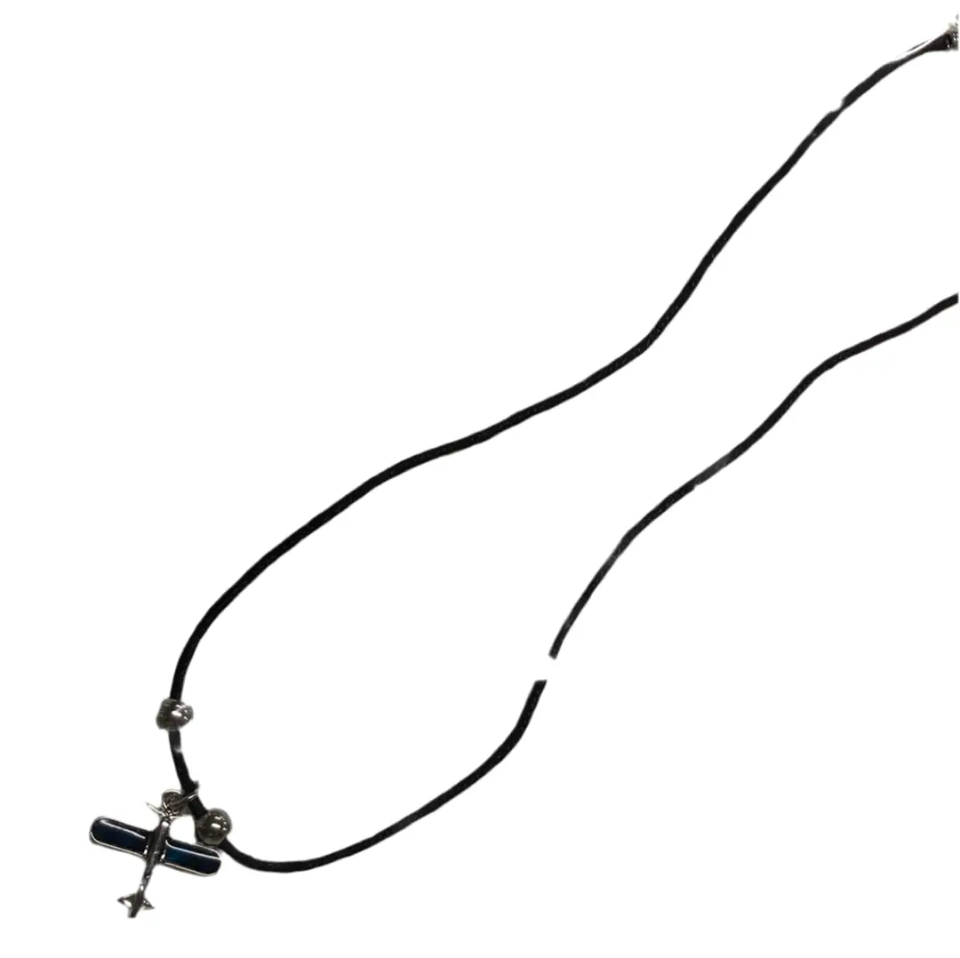 Paua Shell Plane Necklace 1