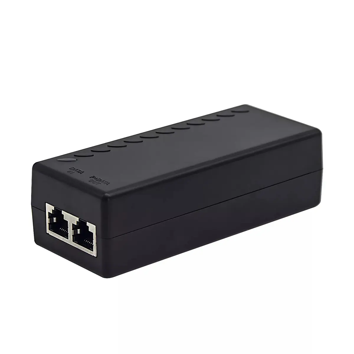 Mini Gigabit Poe Injector Adapter Single Channel 30W/15.4W Up To 328Ft Range 1