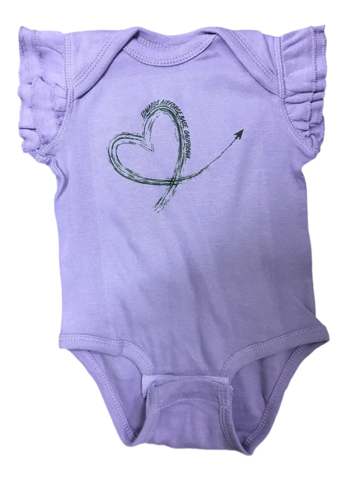Heart Contrails Onesie 1