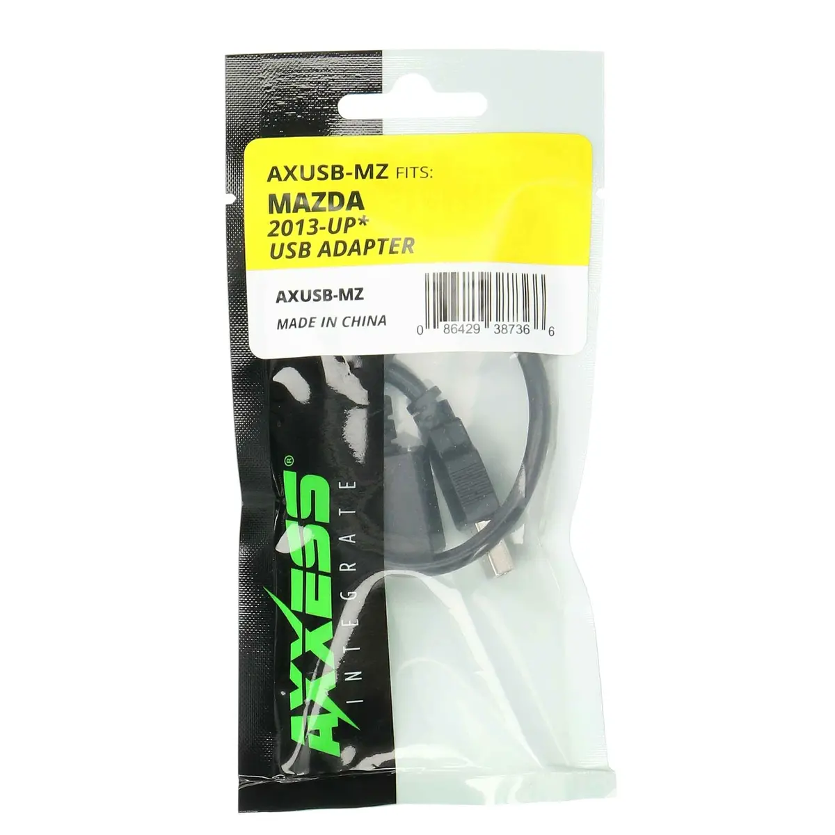 Axxess Axusb-Mz Usb Adapter Cable 12 Inch For Select Mazda 2013-Up Vehicles 2