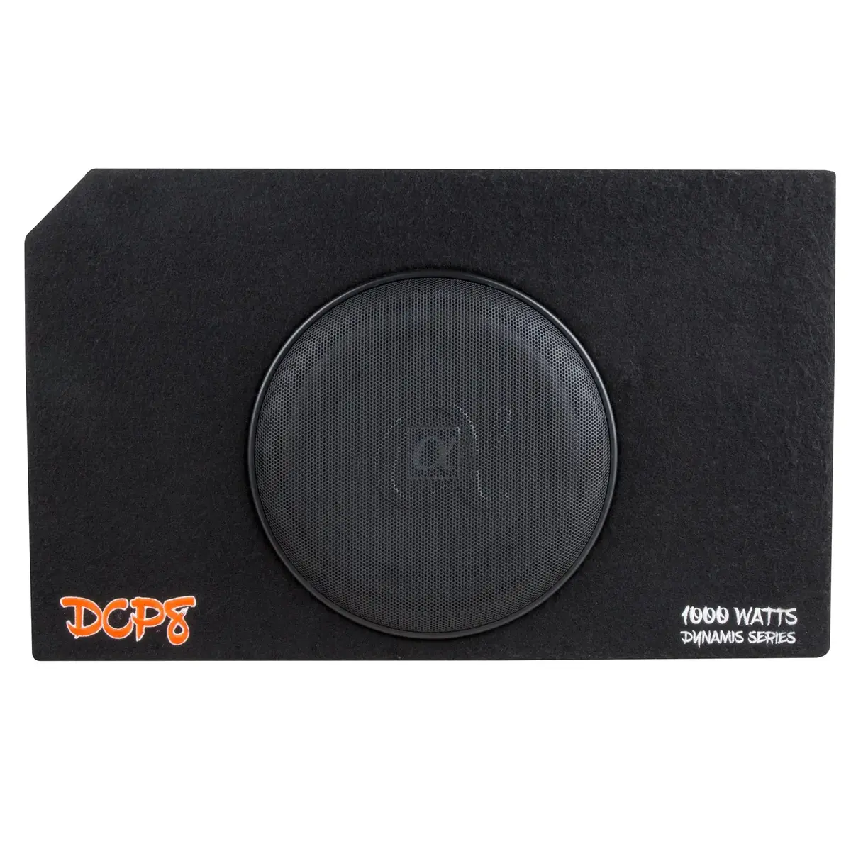 Alphasonik Dynamis Dcp8 8" 1000W 4-Ohm Shallow Mount Flat Enclosed Subwoofer (Each) 1