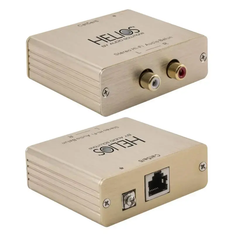 Analog Audio Extender Over Ethernet 3280Ft Range 20 Hz To 20 Khz Bandwidth 1