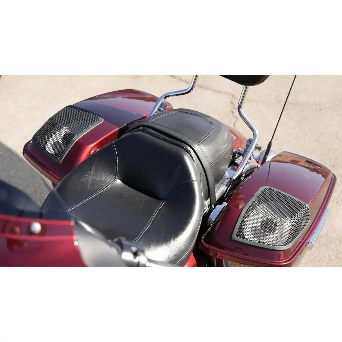 Aquatic Av Hg100 6×9" Ultra Saddlebag Speaker Kit For Harley Davidson 2014-Up Touring 1