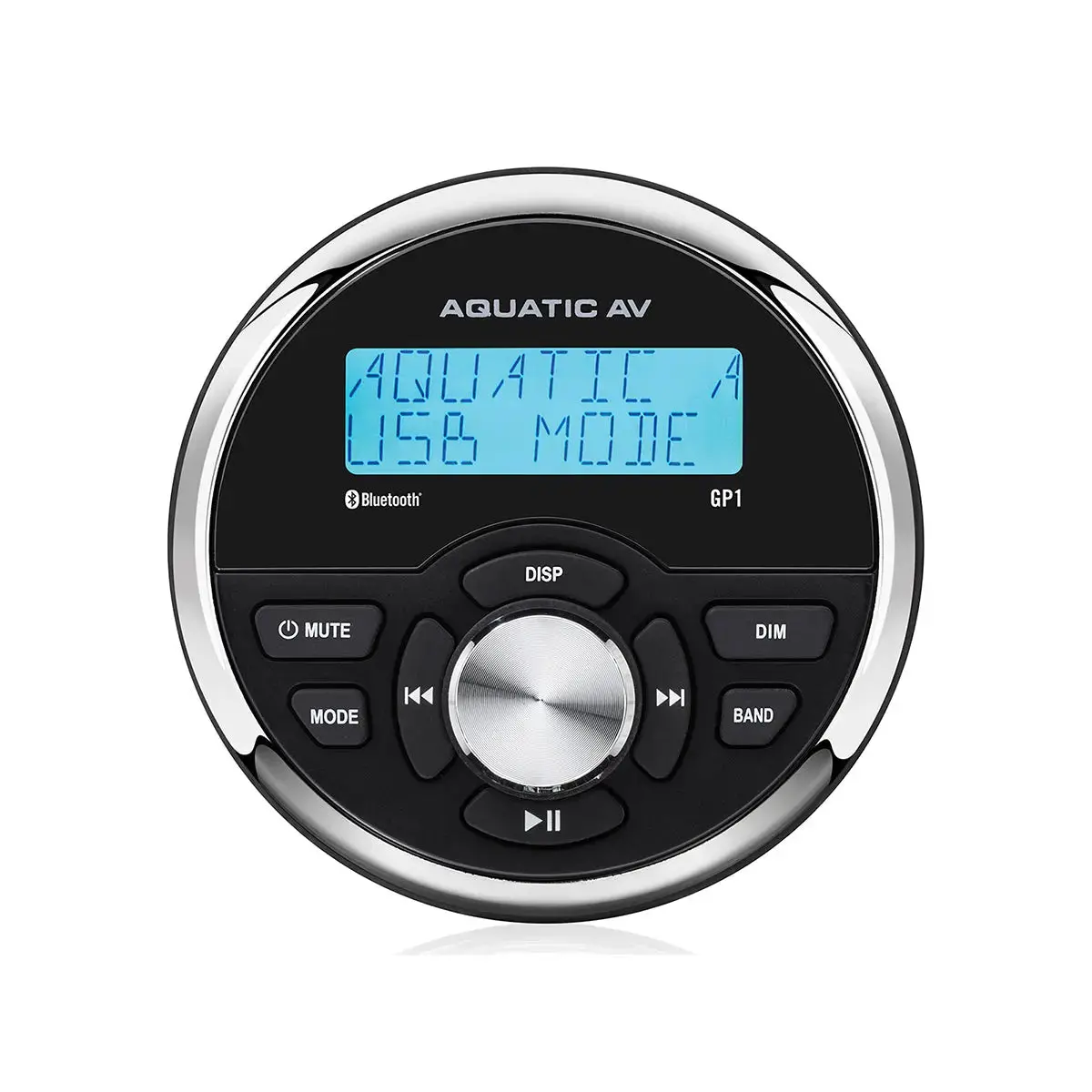 Aquatic Av Ra611 Gp1 Gauge Marine Stereo 288 Watts Am/Fm Radio Bluetooth/Mp3/Usb/Aux 1
