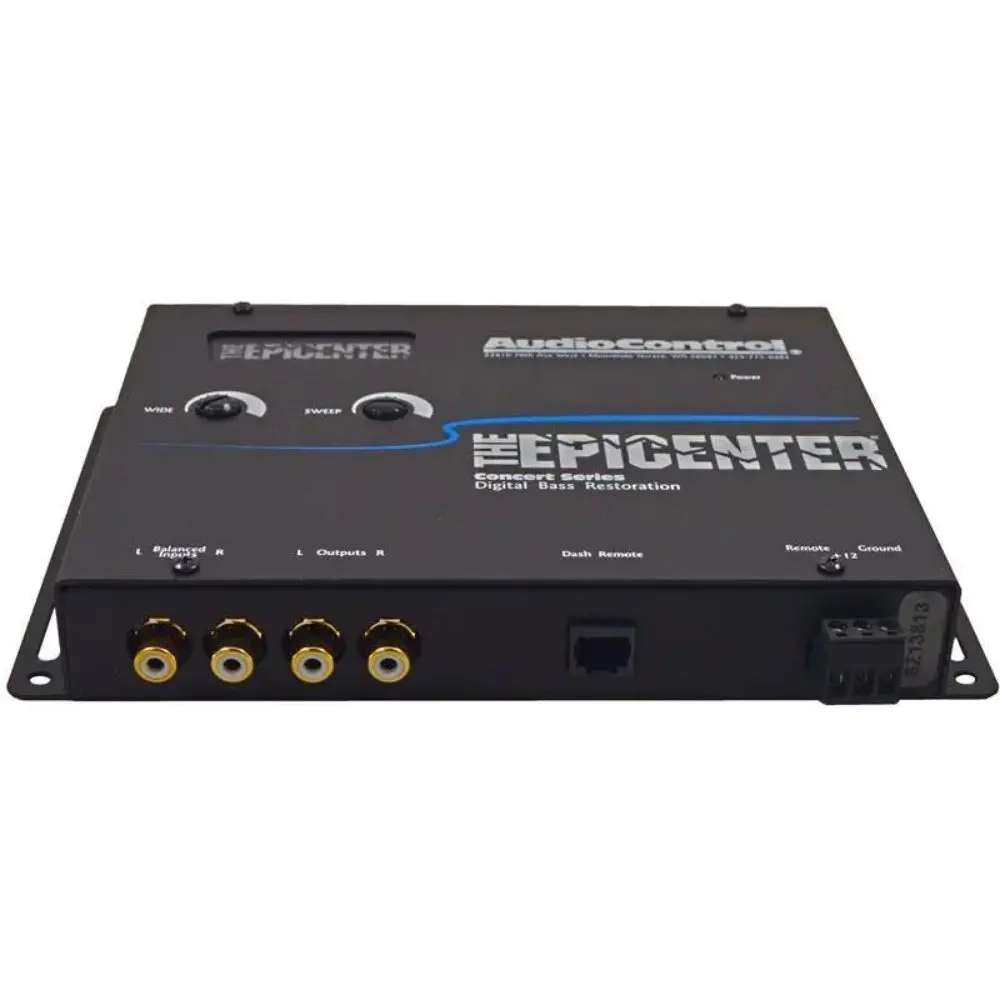 Audio Control Epicenter Black Digital Bass Restoration Processor 2