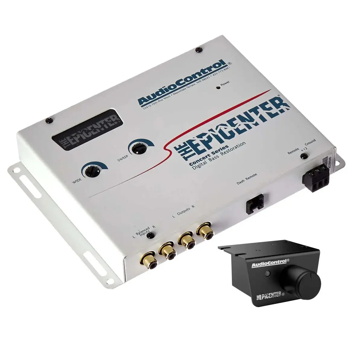 Audio Control Epicenter White Bass Enhancer Sound Processor 1