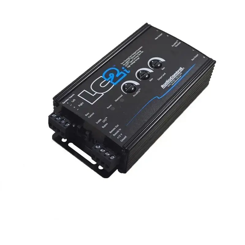 Audiocontrol Lc2i Black 2-Channel Line Output Converter With Accubass 1