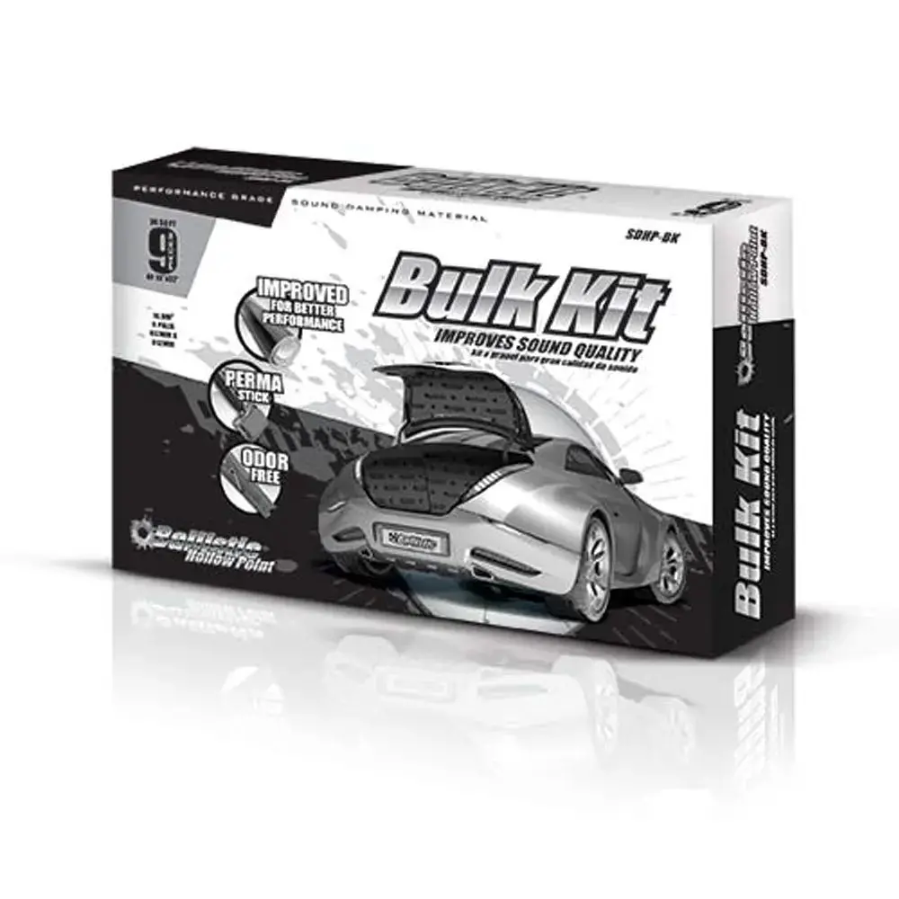 Ballistic Sdhp-Bk Bulk Kit Sound Deadening Material 9 18" X 32" 9 Pieces 1