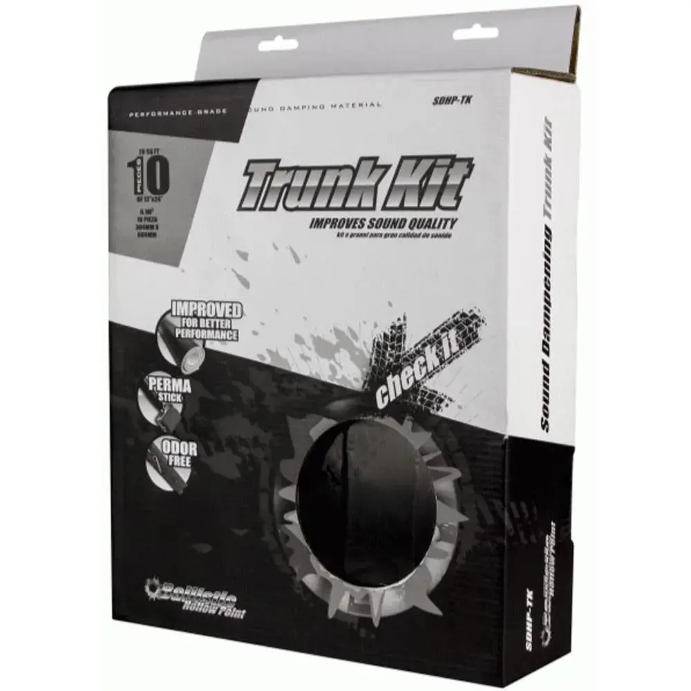 Ballistic Sdhp-Tk Hollow Point Trunk Kit 16.5" X 15.4"X 1.9" 10 Pieces 1