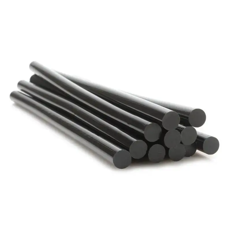 Black All Purpose Hot Melt 10" Long Glue Stick For Glue Guns (10/Pack) 1