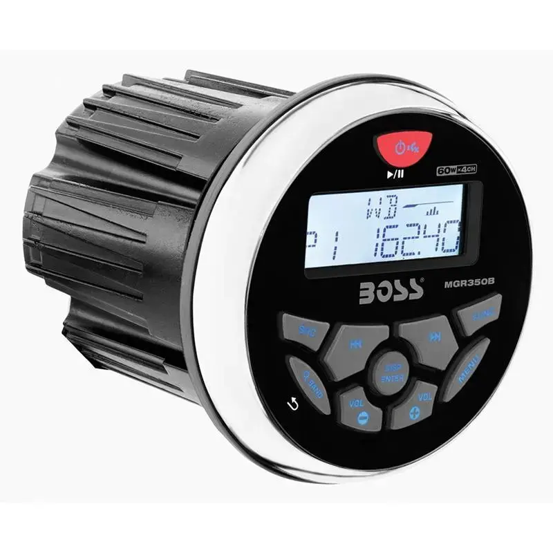 Boss Audio Mgr350b Mp3/Am/Fm Bluetooth Marine Gauge Style Receiver 1