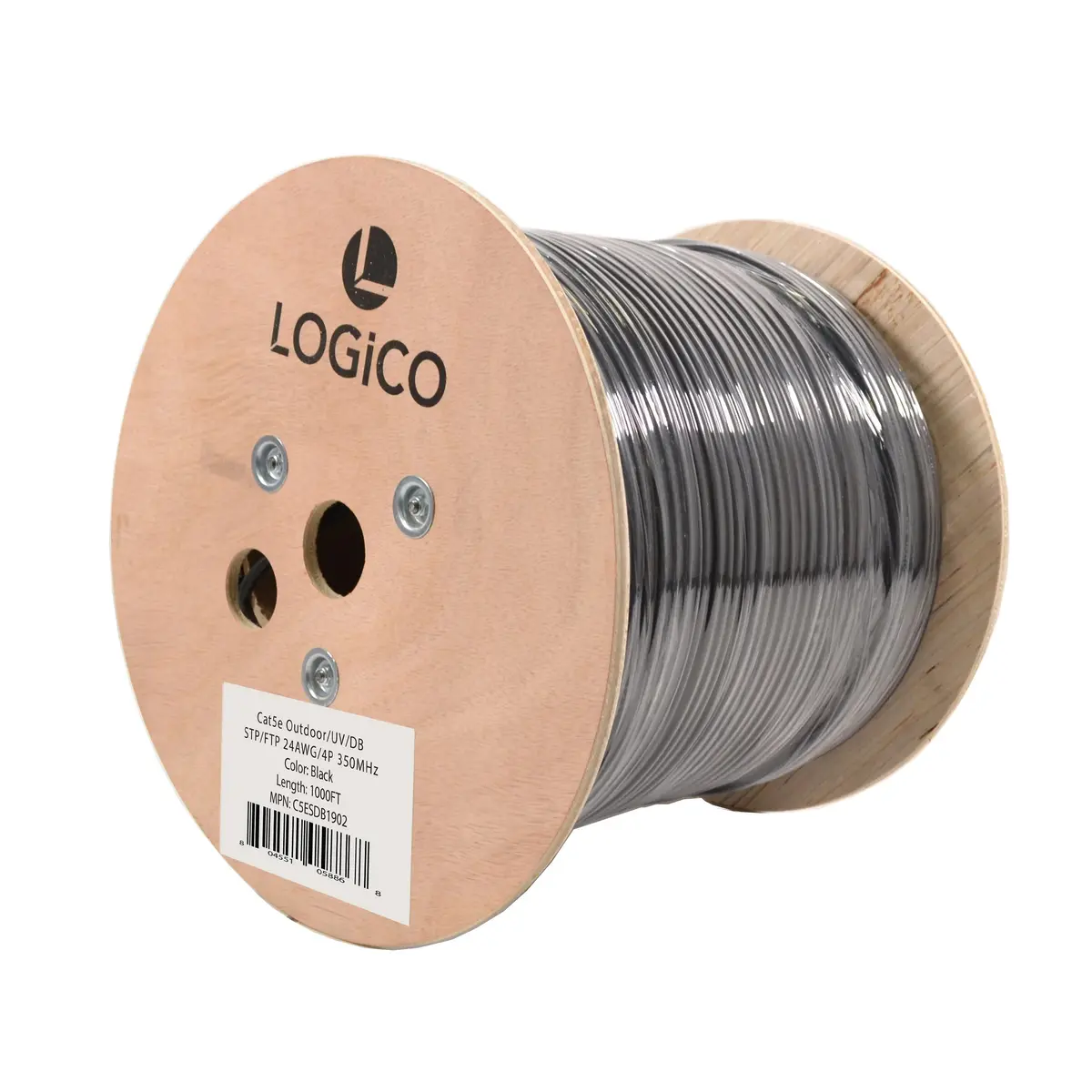 Cat5e Shielded 1000Ft Ethernet Direct Burial Cable 24Awg Pure Copper 1