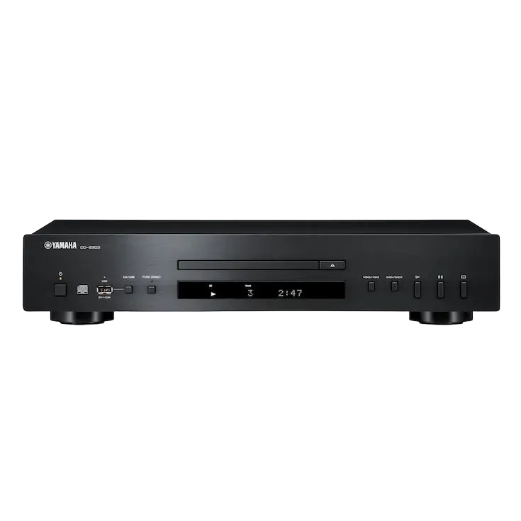Yamaha Cd-S303 Single-Disc Cd Player With Front-Panel Usb Input (Black) 1