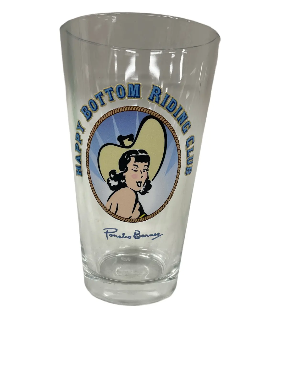 ‘Winky Face’ Pancho Beer Glass 1