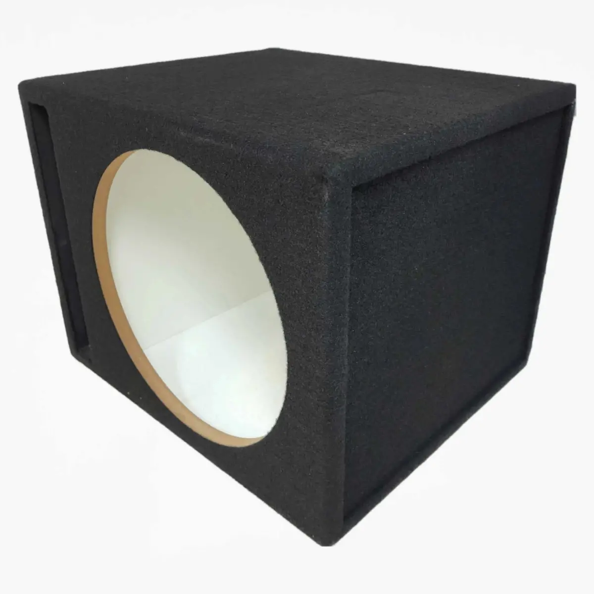 Carpet Single 15" Ported Car Box Speaker Subwoofer Enclosure Cabinet @32Hz 1