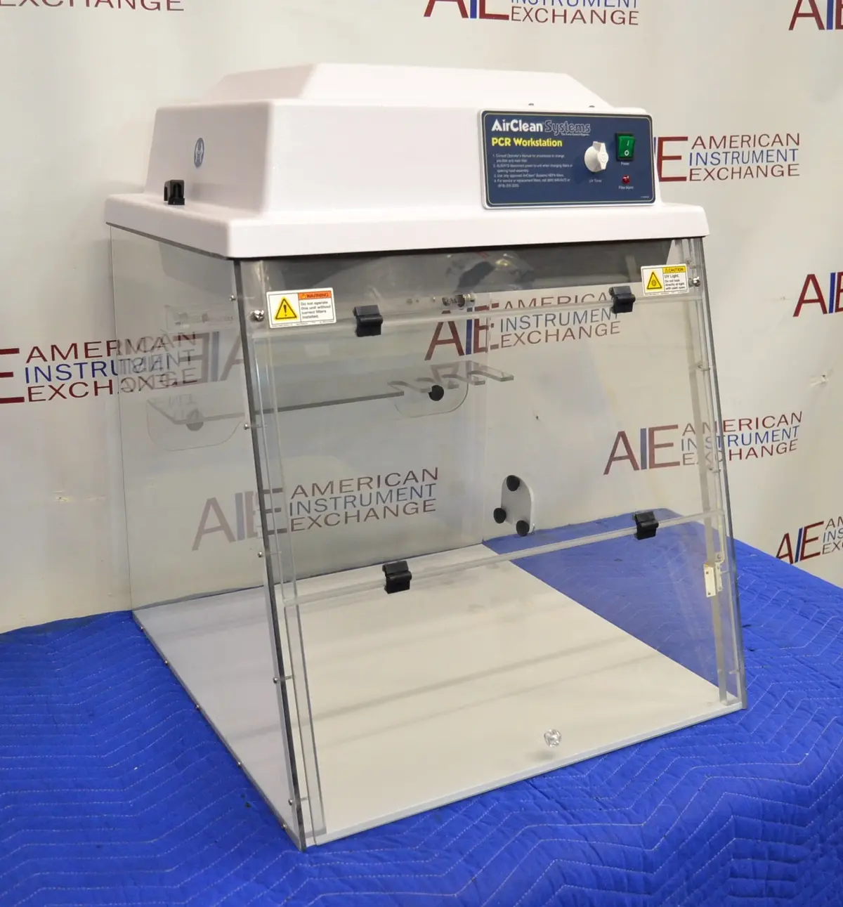 Airclean Systems Ac624lfuv Pcr Workstation 1