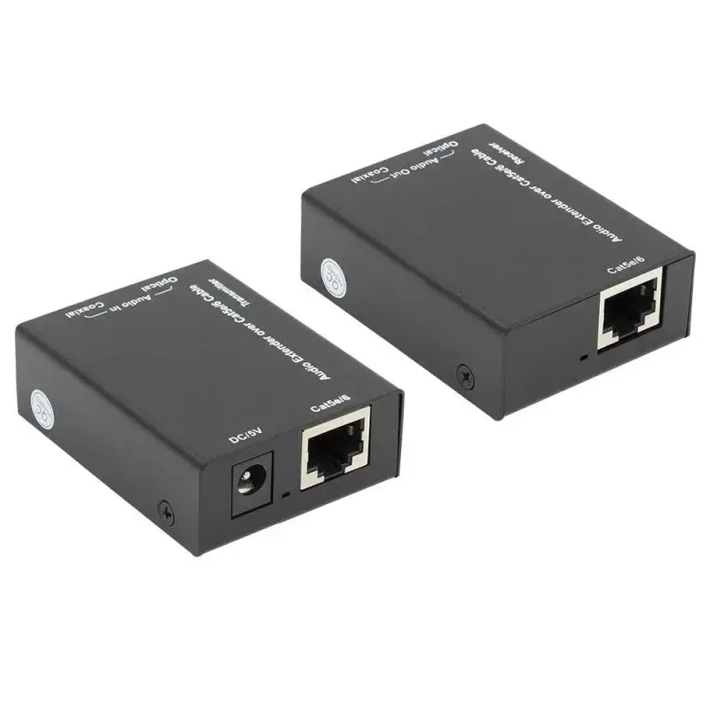 Digital Audio Extender Over Ethernet 990Ft Range 5.1 Digital Audio Support 1