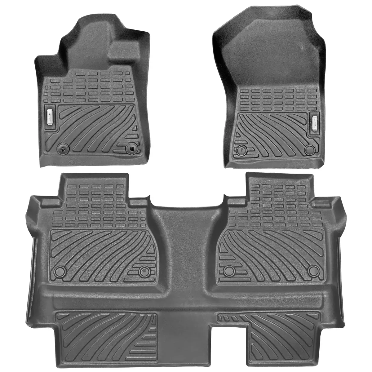 Double Cab Front & Rear Oem Precision Fit Floor Mats Toyota Tundra 2016 1