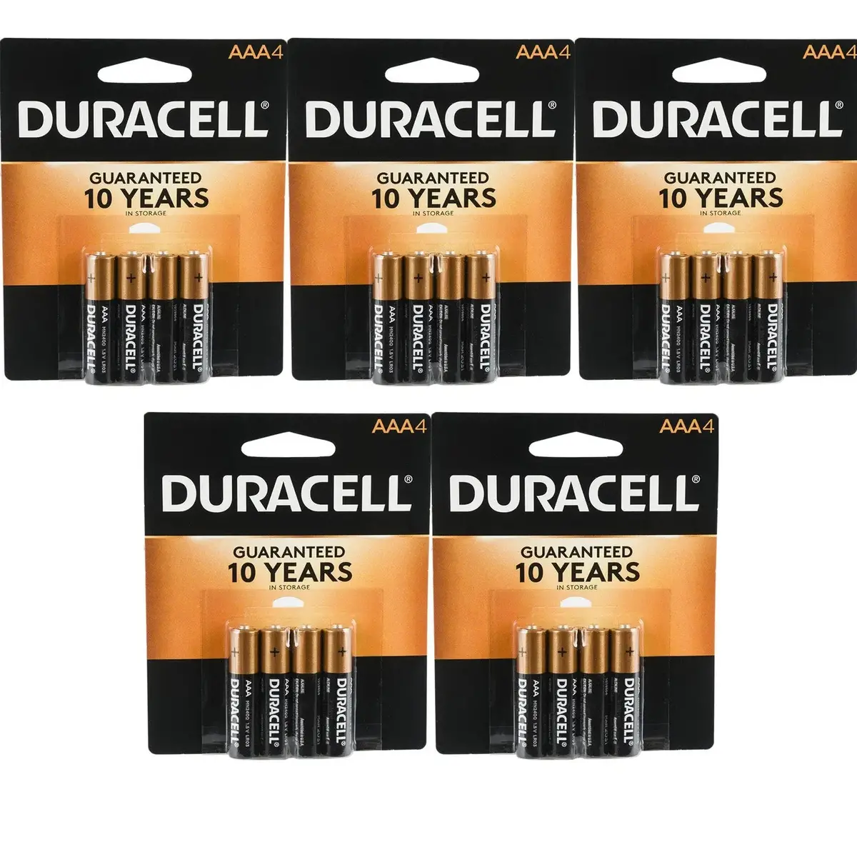 Duracell Aaa Batteries Alkaline Copper Top Heavy-Duty 4