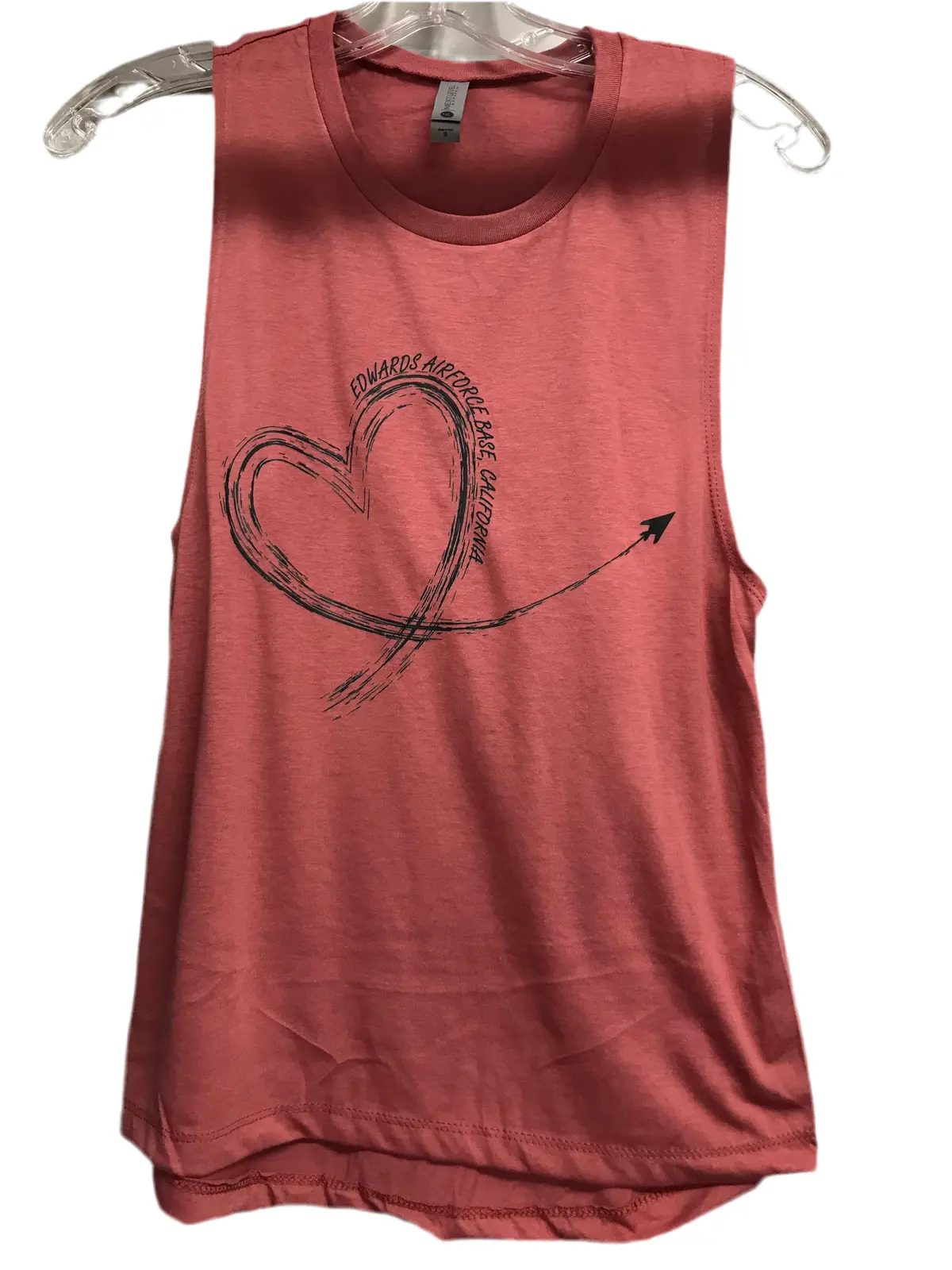 Edwards Heart Contrail Women's Tank Top 1