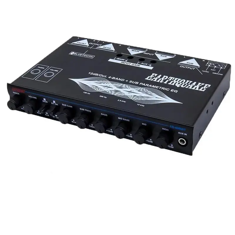 Earthquake Eq-4000Bt 4-Band Parametric Equalizer W/ Bluetooth® Capable 1