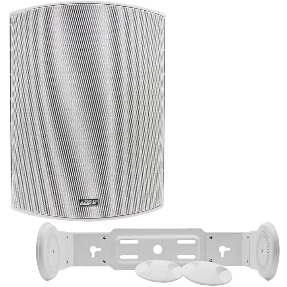 Earthquake Sound Aws-802W White 200 Watts 8 Ohm Indoor/Outdoor Speaker 1