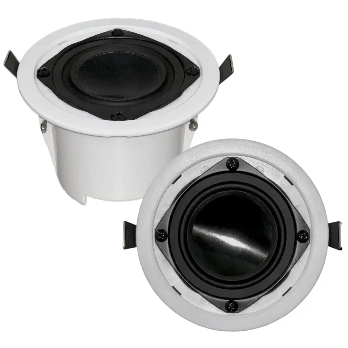 Earthquake Sound Ecs 4.0 Edgeless Ultra Compact 4-Inch In-Ceiling Speakers - Pair 1