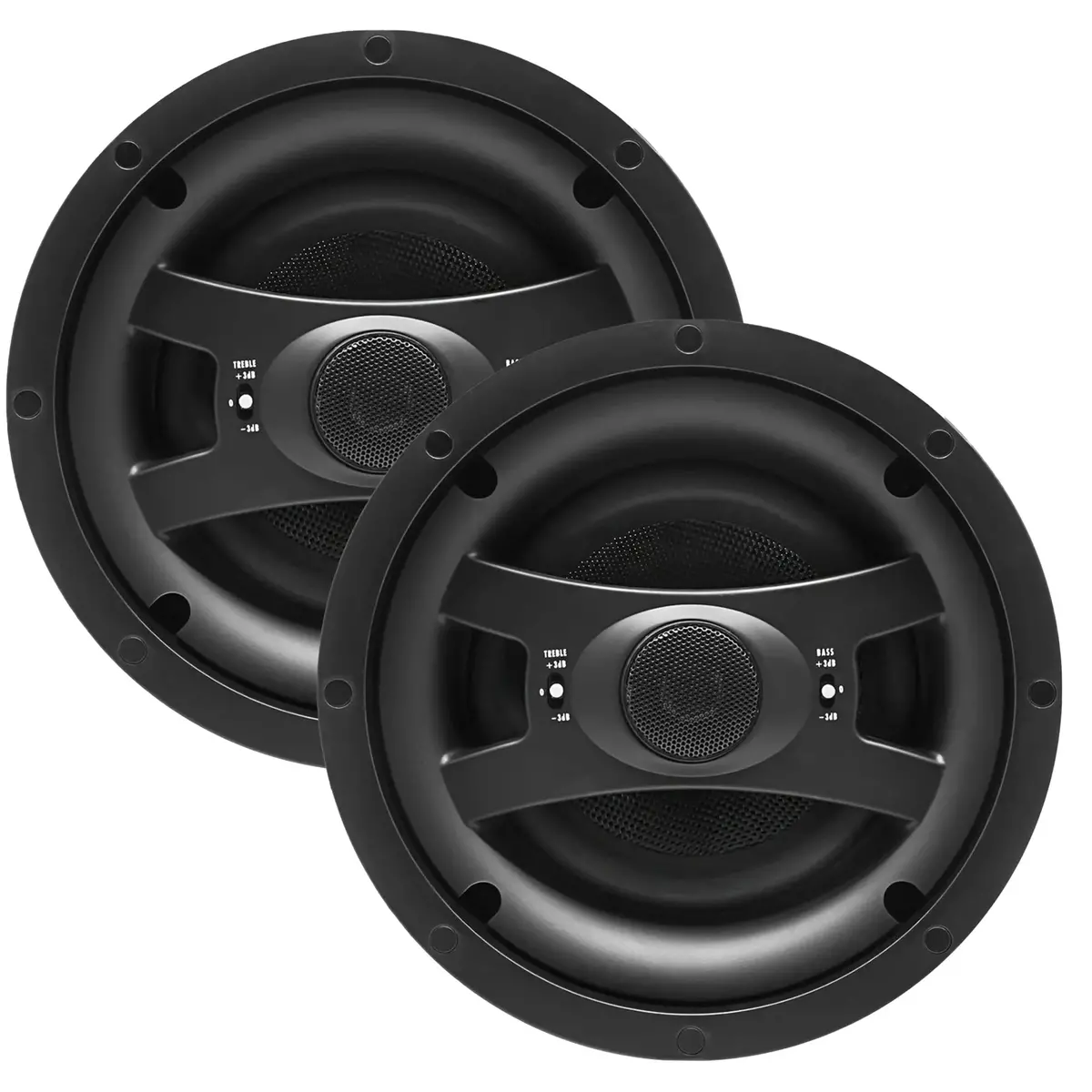Earthquake Sound Ecs6.5 6.5″ 300 Watts Max 8 Ohm Edgeless Ceiling Speaker (Pair) 1