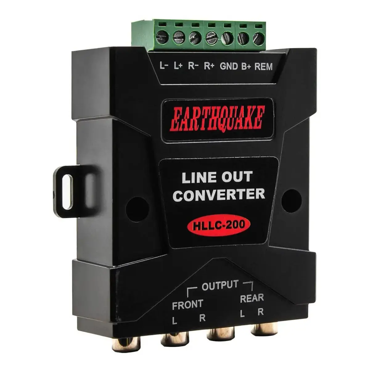 Earthquake Sound Hllc-200 High-Low Adapter 4-Channel Speaker Line Output 1