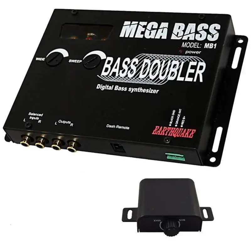 Earthquake Sound Mb1 Mega Bass Digital Bass Synthesizer For Car Audio 1